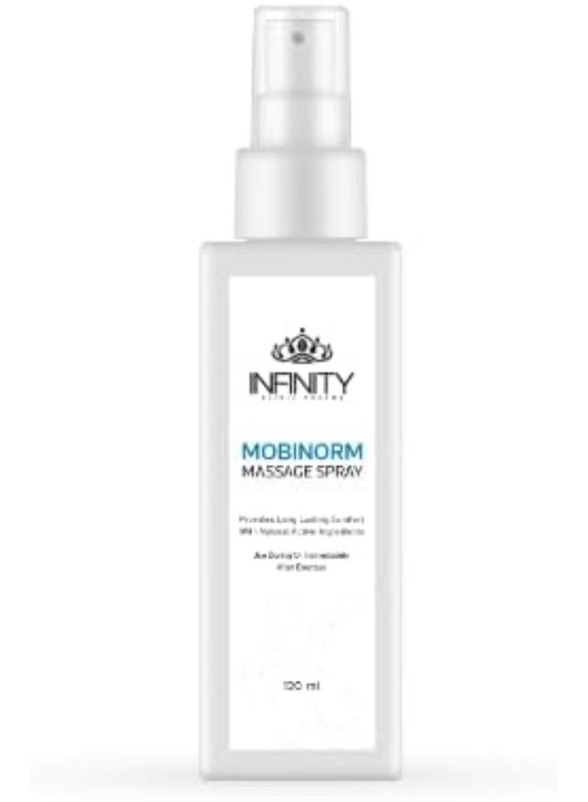 Infinity Mobinorm Massage Spray with Natural Active Ingredients Use During or Immediately After Exercise 120ml